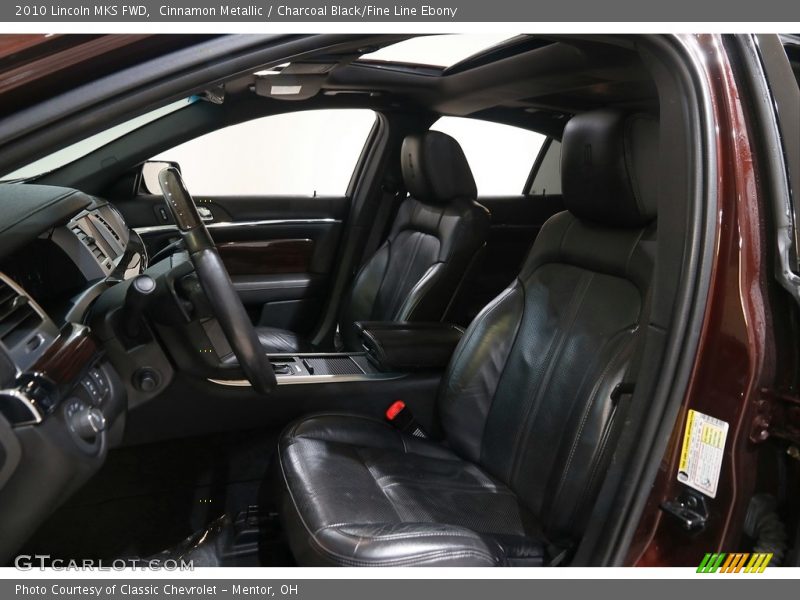 Front Seat of 2010 MKS FWD