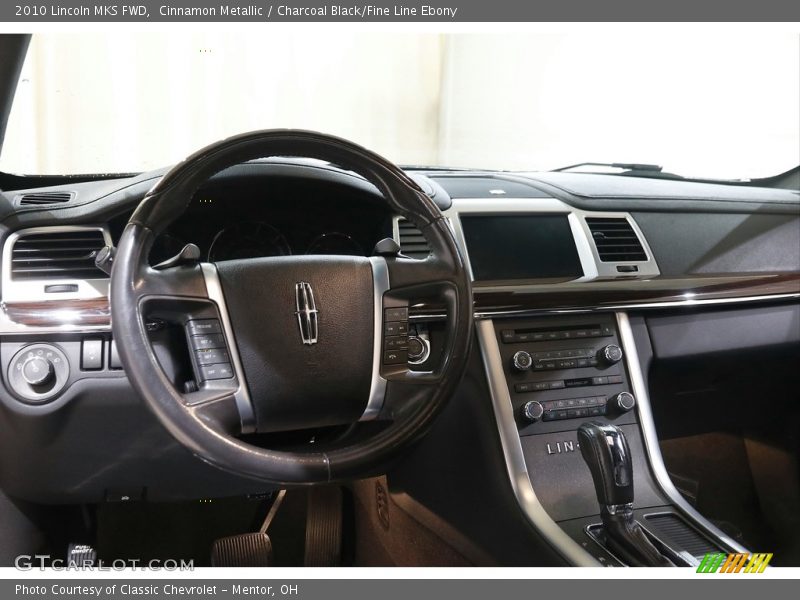 Cinnamon Metallic / Charcoal Black/Fine Line Ebony 2010 Lincoln MKS FWD