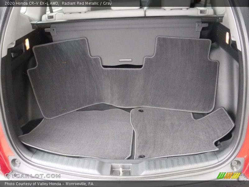 Radiant Red Metallic / Gray 2020 Honda CR-V EX-L AWD