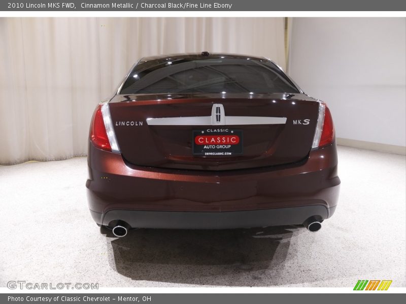 Cinnamon Metallic / Charcoal Black/Fine Line Ebony 2010 Lincoln MKS FWD