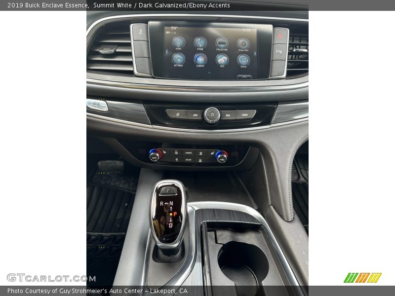 Summit White / Dark Galvanized/Ebony Accents 2019 Buick Enclave Essence