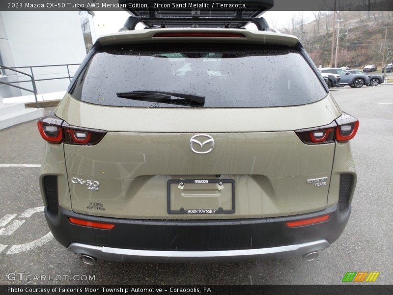 Zircon Sand Metallic / Terracotta 2023 Mazda CX-50 Turbo AWD Meridian Edition