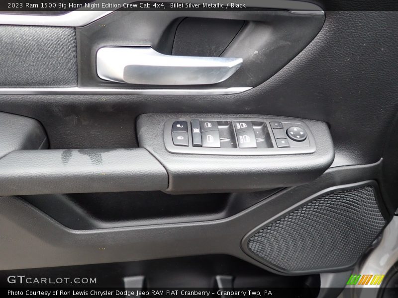 Billet Silver Metallic / Black 2023 Ram 1500 Big Horn Night Edition Crew Cab 4x4