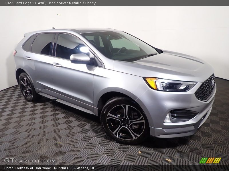 Iconic Silver Metallic / Ebony 2022 Ford Edge ST AWD