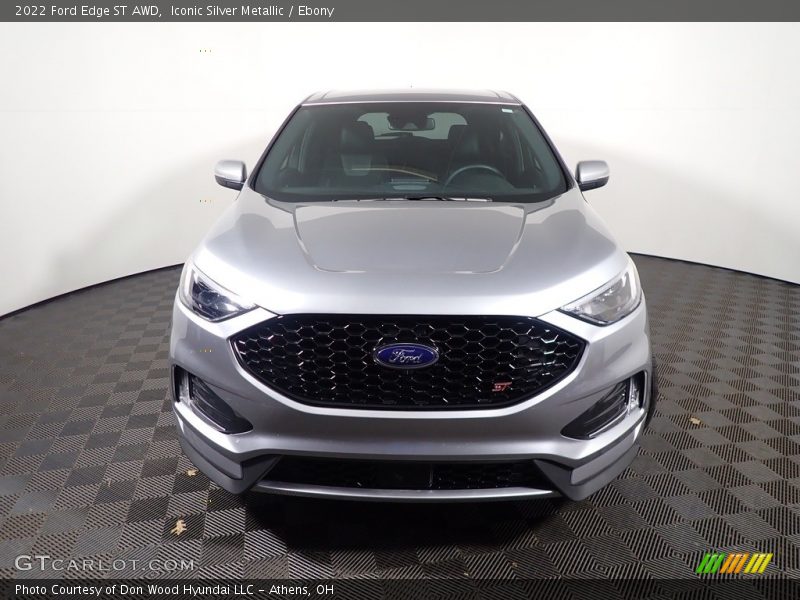 Iconic Silver Metallic / Ebony 2022 Ford Edge ST AWD