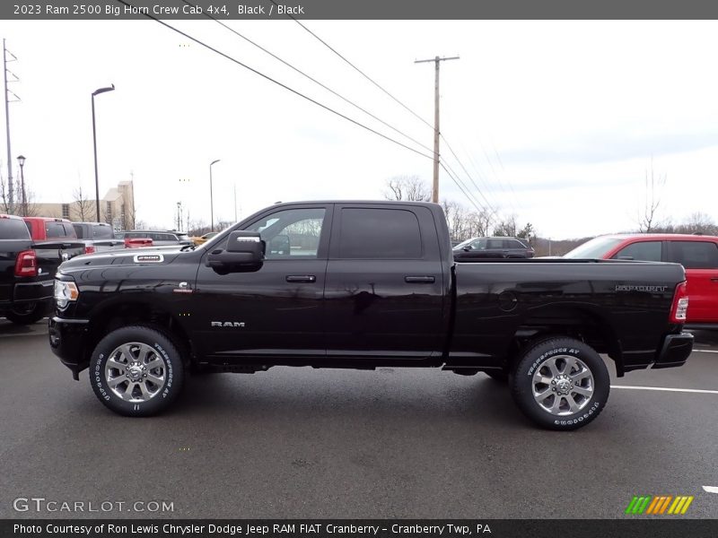 Black / Black 2023 Ram 2500 Big Horn Crew Cab 4x4