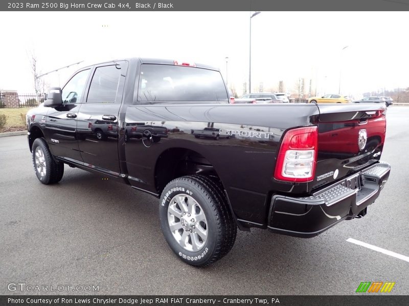 Black / Black 2023 Ram 2500 Big Horn Crew Cab 4x4