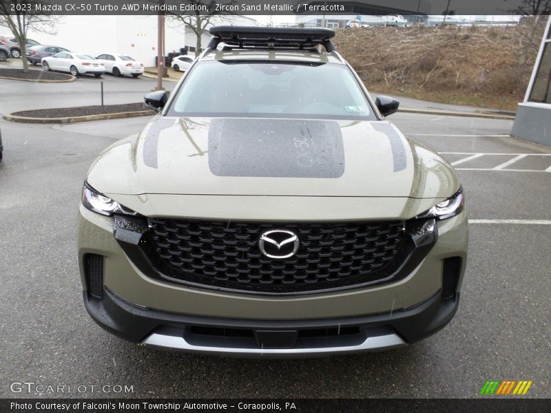 Zircon Sand Metallic / Terracotta 2023 Mazda CX-50 Turbo AWD Meridian Edition