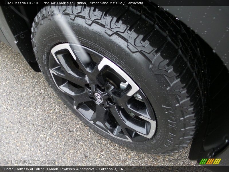 Zircon Sand Metallic / Terracotta 2023 Mazda CX-50 Turbo AWD Meridian Edition