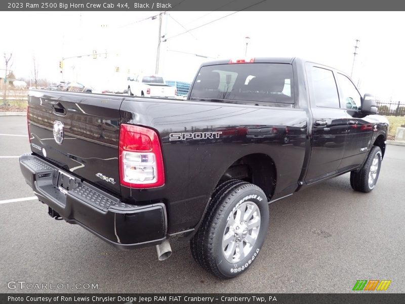Black / Black 2023 Ram 2500 Big Horn Crew Cab 4x4