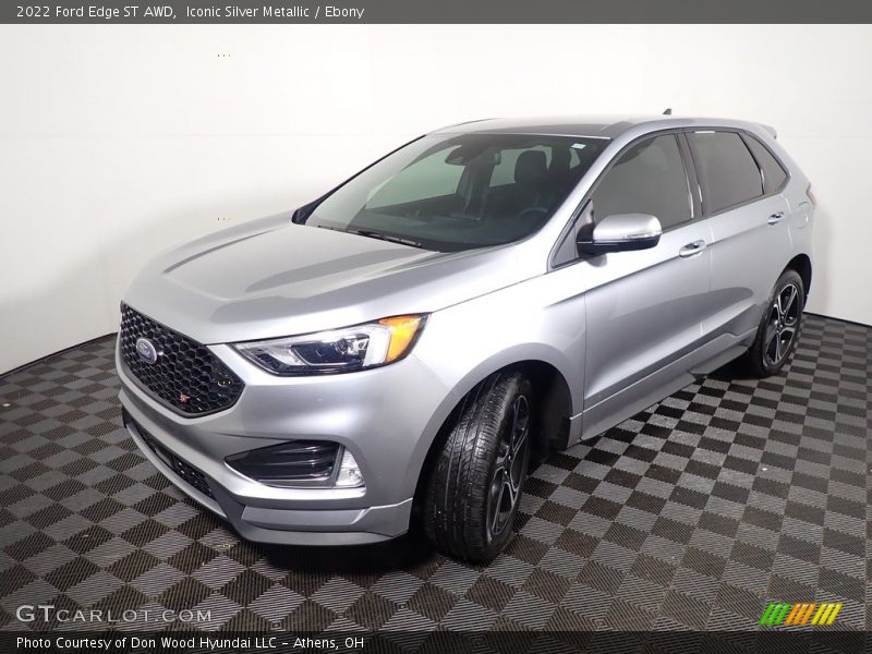 Iconic Silver Metallic / Ebony 2022 Ford Edge ST AWD