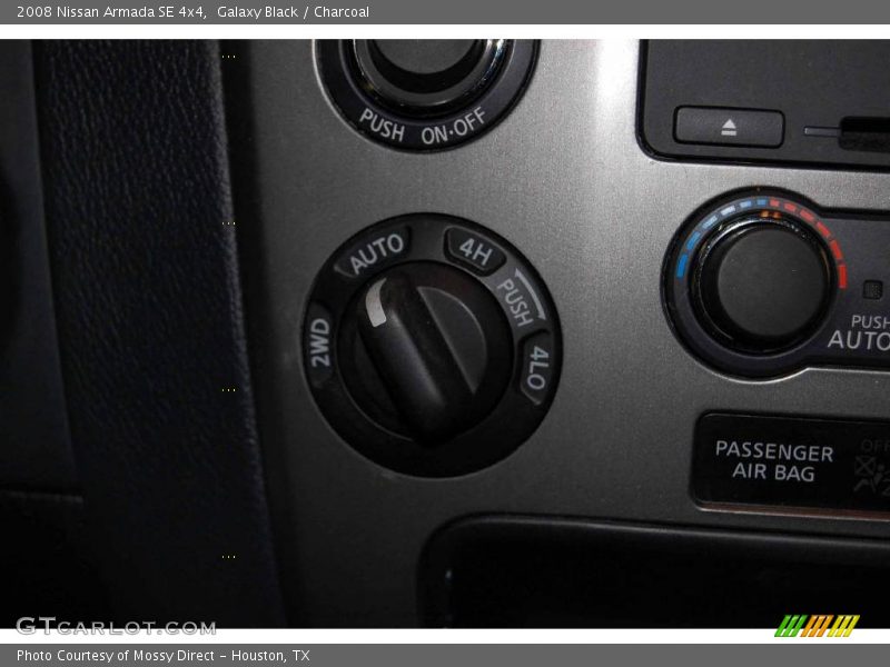 Galaxy Black / Charcoal 2008 Nissan Armada SE 4x4