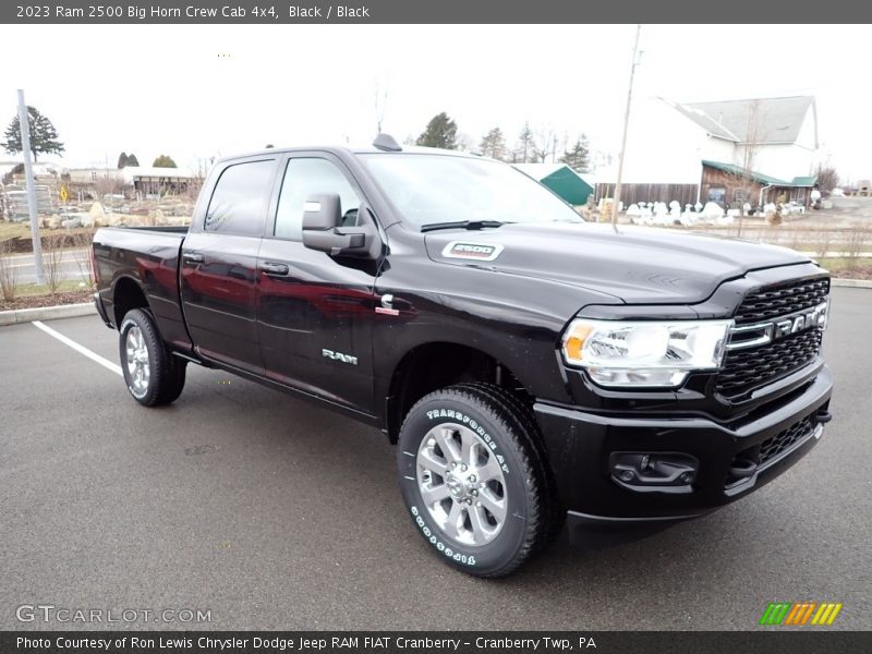 Black / Black 2023 Ram 2500 Big Horn Crew Cab 4x4