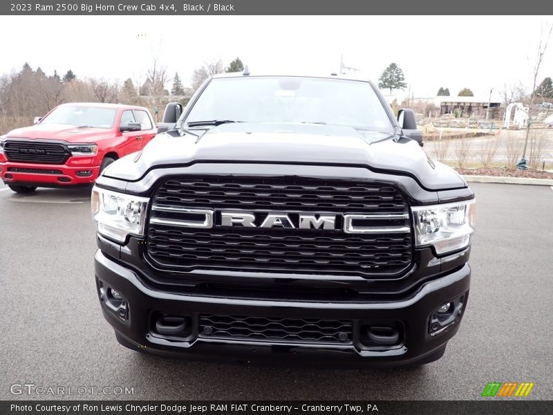 Black / Black 2023 Ram 2500 Big Horn Crew Cab 4x4