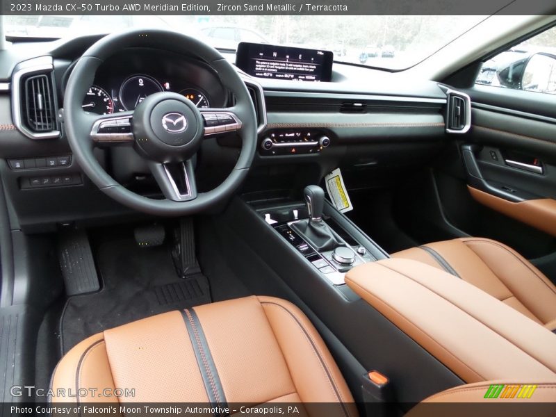  2023 CX-50 Turbo AWD Meridian Edition Terracotta Interior