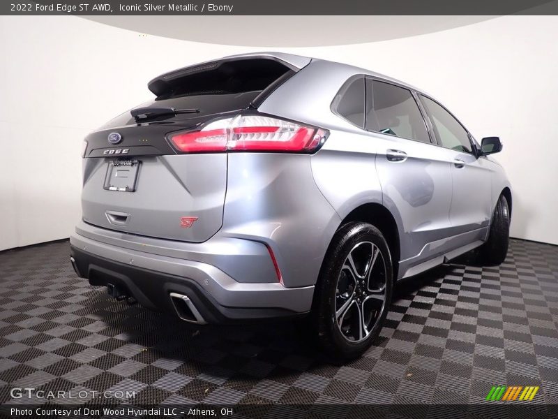 Iconic Silver Metallic / Ebony 2022 Ford Edge ST AWD