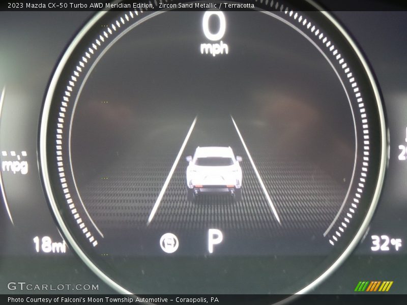 Zircon Sand Metallic / Terracotta 2023 Mazda CX-50 Turbo AWD Meridian Edition