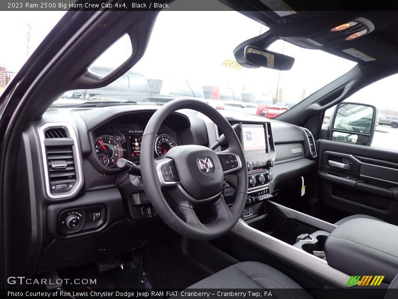 Black / Black 2023 Ram 2500 Big Horn Crew Cab 4x4