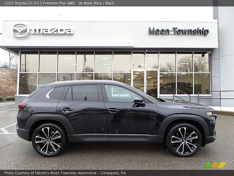 Jet Black Mica / Black 2023 Mazda CX-50 S Premium Plus AWD