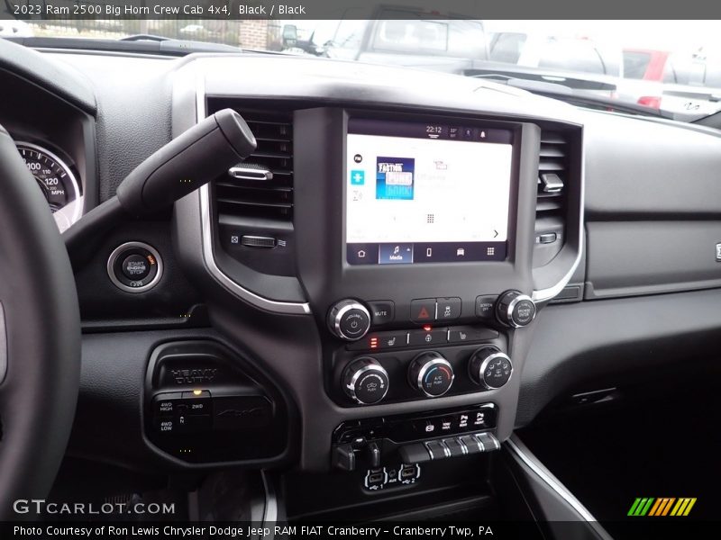 Black / Black 2023 Ram 2500 Big Horn Crew Cab 4x4