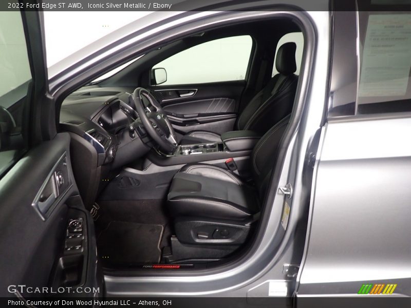 Iconic Silver Metallic / Ebony 2022 Ford Edge ST AWD
