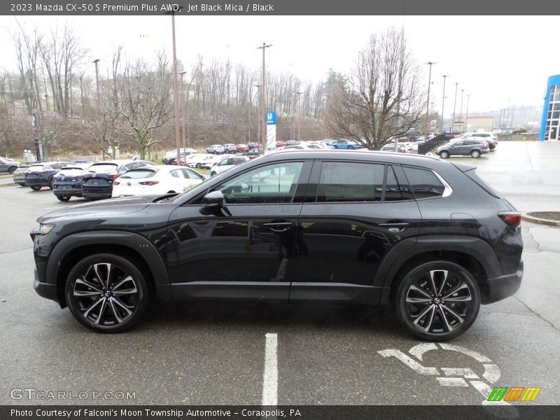 Jet Black Mica / Black 2023 Mazda CX-50 S Premium Plus AWD