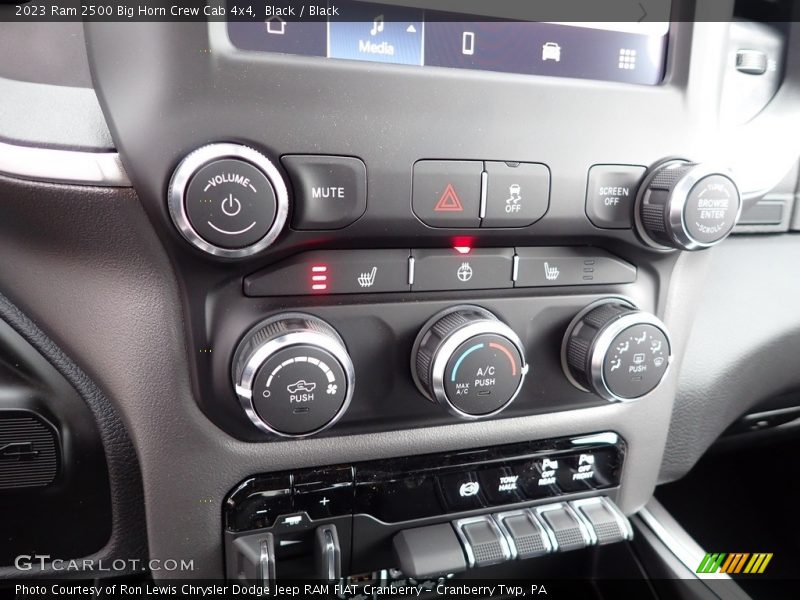 Black / Black 2023 Ram 2500 Big Horn Crew Cab 4x4