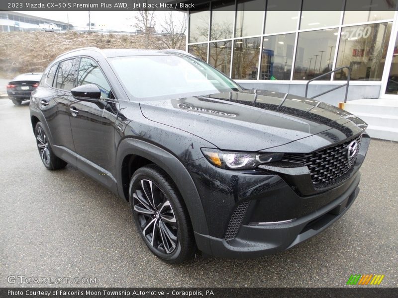 Jet Black Mica / Black 2023 Mazda CX-50 S Premium Plus AWD