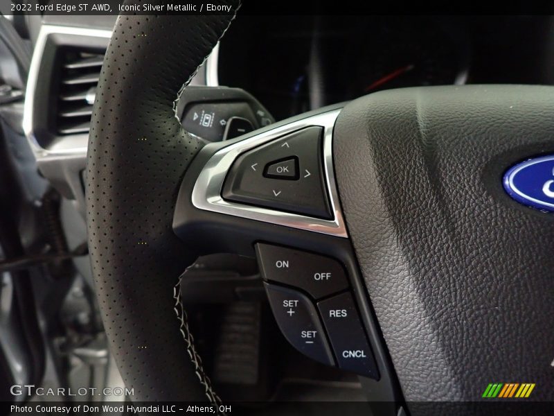 Iconic Silver Metallic / Ebony 2022 Ford Edge ST AWD