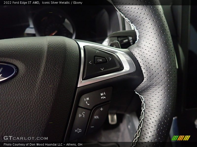 Iconic Silver Metallic / Ebony 2022 Ford Edge ST AWD