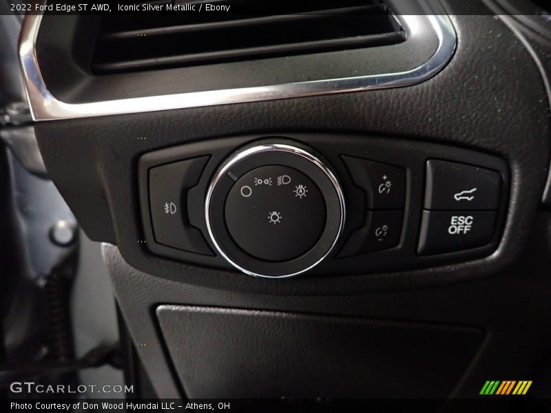 Iconic Silver Metallic / Ebony 2022 Ford Edge ST AWD