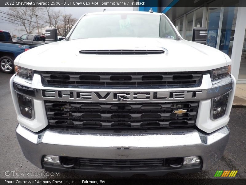 Summit White / Jet Black 2022 Chevrolet Silverado 2500HD LT Crew Cab 4x4