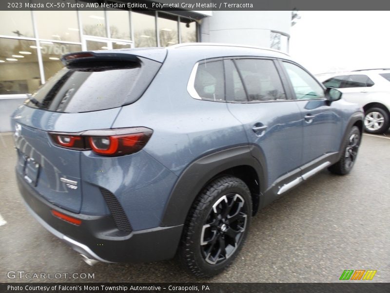 Polymetal Gray Metallic / Terracotta 2023 Mazda CX-50 Turbo AWD Meridian Edition