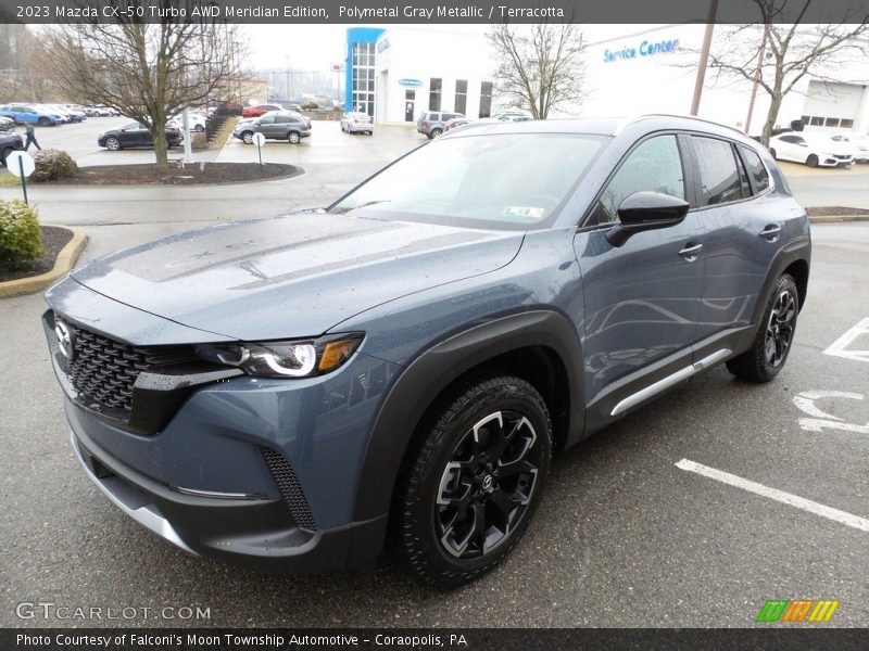 Polymetal Gray Metallic / Terracotta 2023 Mazda CX-50 Turbo AWD Meridian Edition