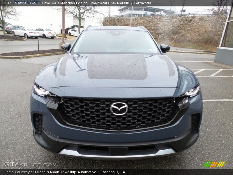 Polymetal Gray Metallic / Terracotta 2023 Mazda CX-50 Turbo AWD Meridian Edition
