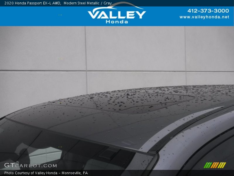 Modern Steel Metallic / Gray 2020 Honda Passport EX-L AWD