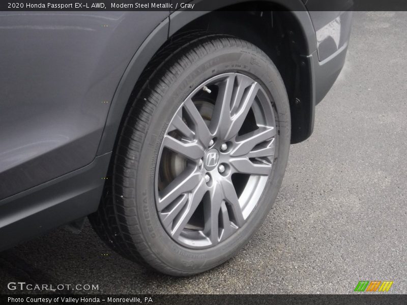 Modern Steel Metallic / Gray 2020 Honda Passport EX-L AWD