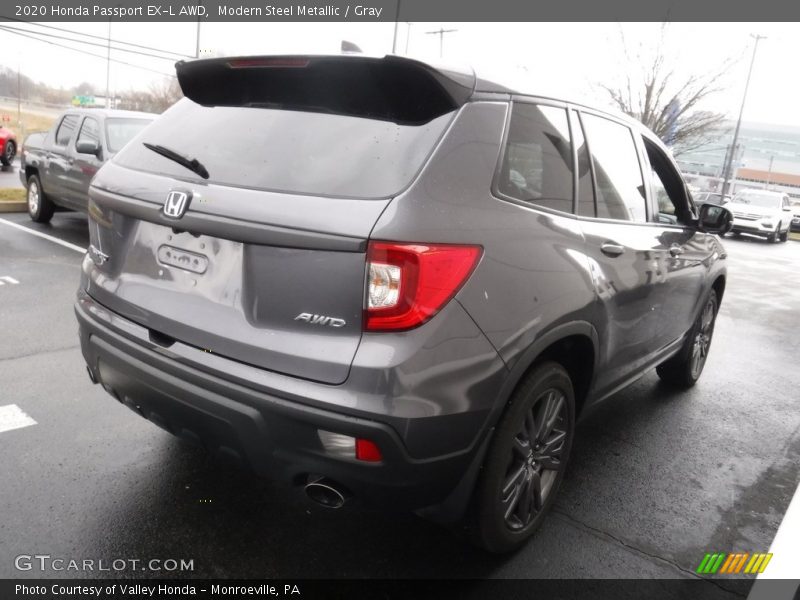Modern Steel Metallic / Gray 2020 Honda Passport EX-L AWD