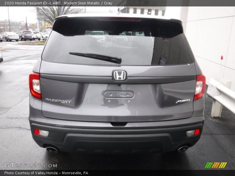 Modern Steel Metallic / Gray 2020 Honda Passport EX-L AWD