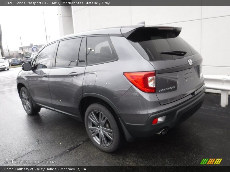 Modern Steel Metallic / Gray 2020 Honda Passport EX-L AWD