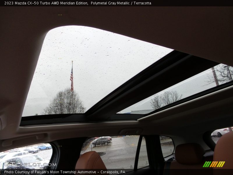 Polymetal Gray Metallic / Terracotta 2023 Mazda CX-50 Turbo AWD Meridian Edition