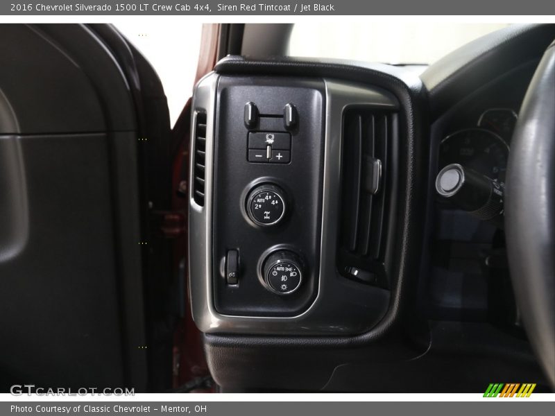 Siren Red Tintcoat / Jet Black 2016 Chevrolet Silverado 1500 LT Crew Cab 4x4
