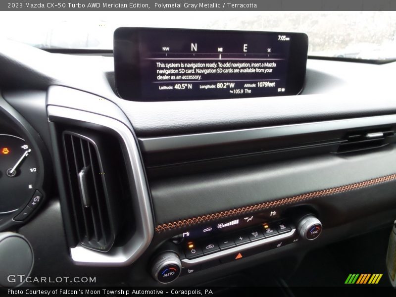 Polymetal Gray Metallic / Terracotta 2023 Mazda CX-50 Turbo AWD Meridian Edition