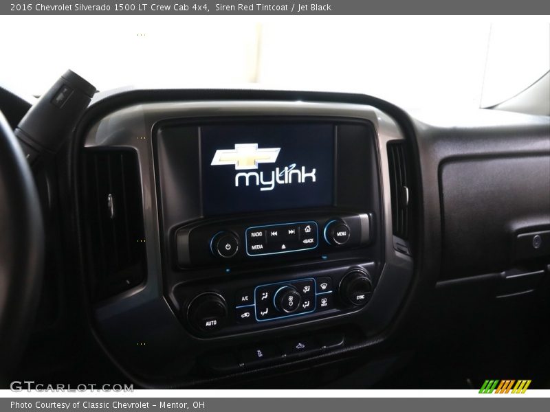 Siren Red Tintcoat / Jet Black 2016 Chevrolet Silverado 1500 LT Crew Cab 4x4
