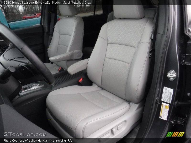 Modern Steel Metallic / Gray 2020 Honda Passport EX-L AWD