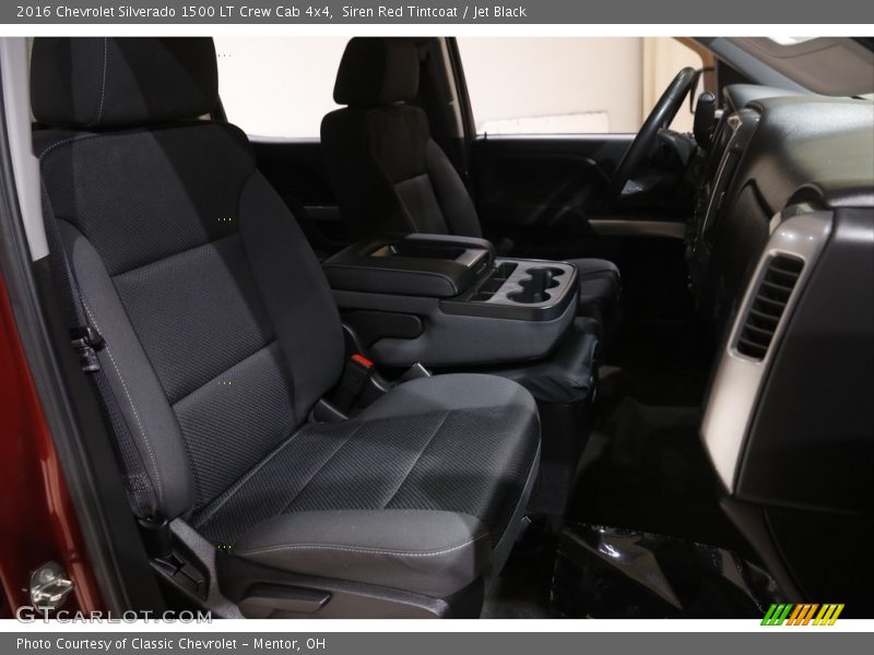 Siren Red Tintcoat / Jet Black 2016 Chevrolet Silverado 1500 LT Crew Cab 4x4