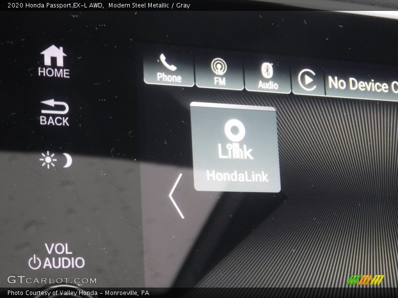 Modern Steel Metallic / Gray 2020 Honda Passport EX-L AWD