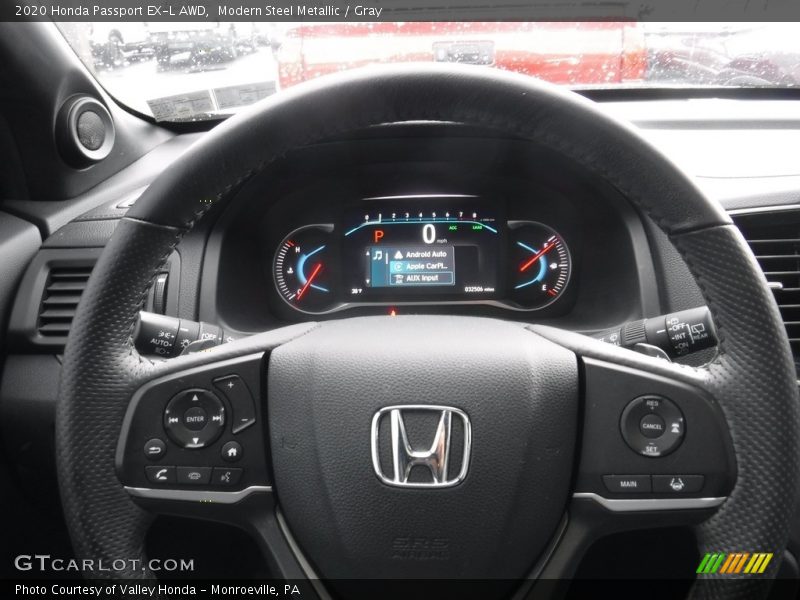 Modern Steel Metallic / Gray 2020 Honda Passport EX-L AWD