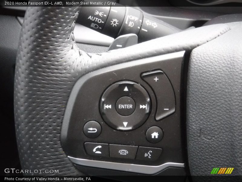 Modern Steel Metallic / Gray 2020 Honda Passport EX-L AWD