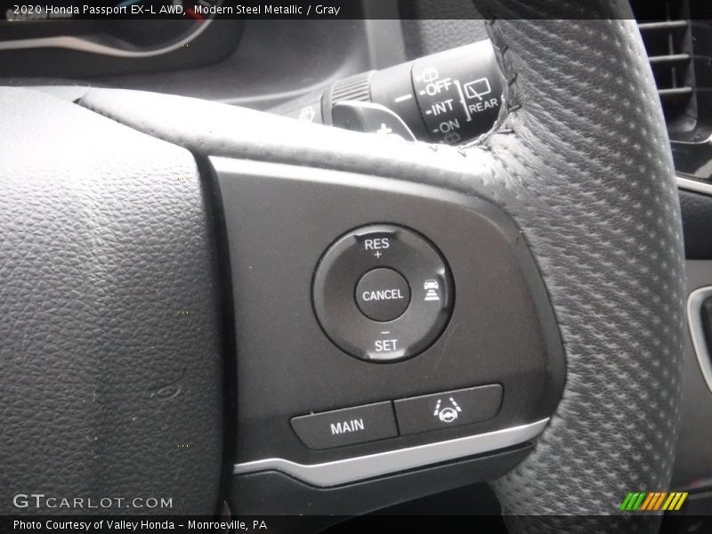 Modern Steel Metallic / Gray 2020 Honda Passport EX-L AWD